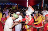 Yaduveer Krishnadatta mesmerized by �Bhoota Kola�